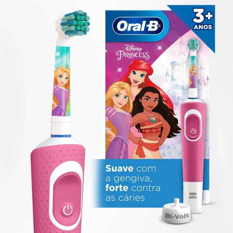 Escova Elétrica Oral-B Princess 1 unidade