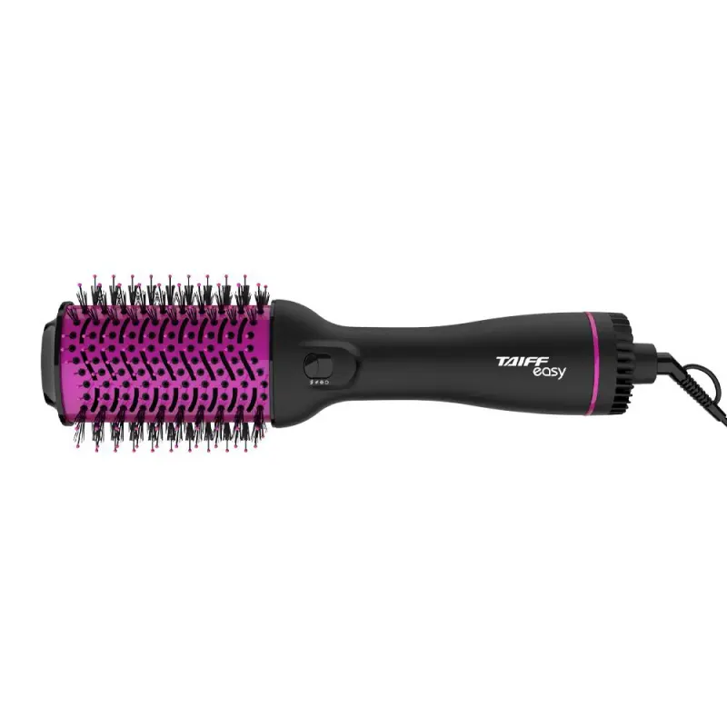 Taiff Easy Escova Oval Secadora 1200w Esmv12 Rosa - 127v