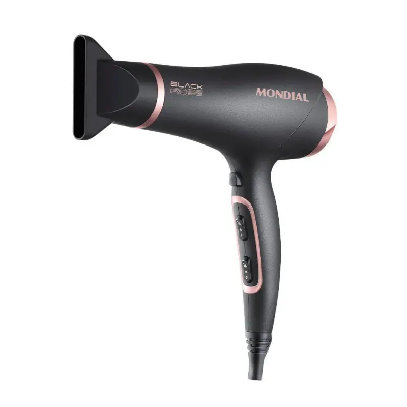 Secador de Cabelos Mondial Black Rose Sc-37 127v 110v